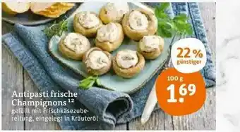 tegut Antipasti Frische Champignons Angebot