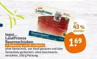 tegut Landprimus Bauernschinken Angebot