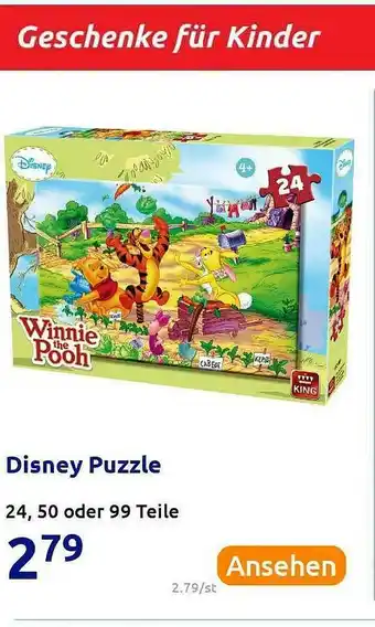 Action Disney Puzzle Angebot