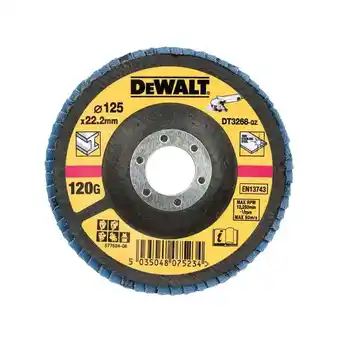 ManoMano Dewalt - DT3268 -qz - Schieferscheibe Ø125 mm, Getreide 120 - konkav Angebot