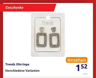 Action Trendz Ohrringe Angebot