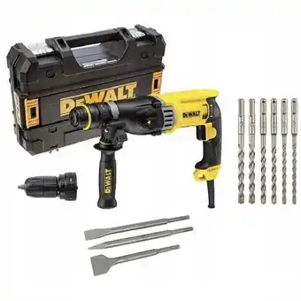 ManoMano Kombihammer D25144KP SDS-plus + Schnellwechselbohrfutter + Bohrerset 6tlg. + Meißelset 3tlg. - Dewalt Angebot