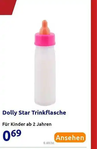 Action Dolly Star Trinkflasche Angebot