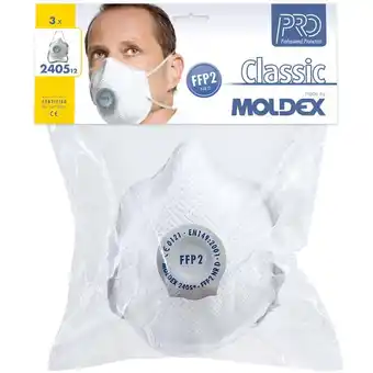 ManoMano Moldex - Atemschutzmaske FFP2 nr d mit Klimaventil, Klassiker in Blisterverpackung Angebot