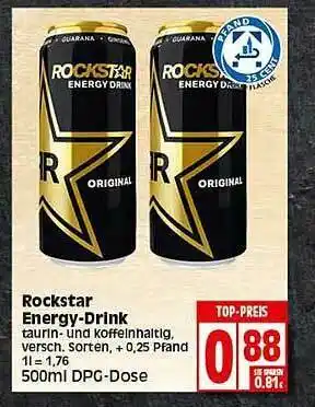 Elli Markt Rockstar Energy-drink Angebot