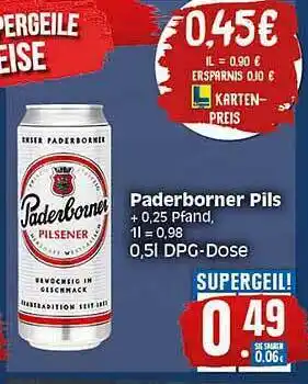 Elli Markt Paderborner Pils Angebot