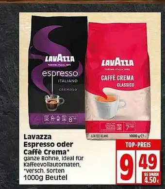 Elli Markt Lavazza Espresso Oder Caffé Crema Angebot