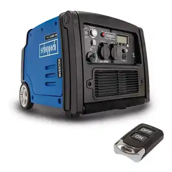 ManoMano Inverter Stromerzeuger SG3400i 4-Takt Benzinmotor Generator 3400W - Scheppach Angebot