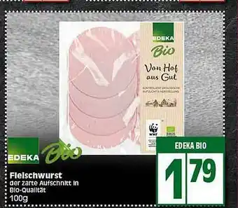 Elli Markt Edeka Bio Fleischwurst Angebot