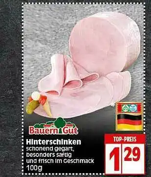 Elli Markt Bauern Gut Hinterschinken Angebot