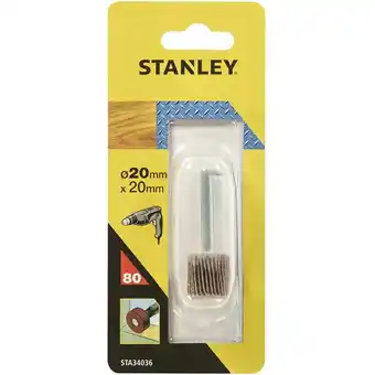 ManoMano Stanley - Schleifpapierbürste ø 20x20 mm. Getreide 80 Angebot