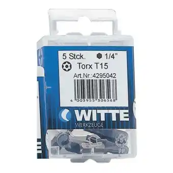 ManoMano Witte - 429506 - 5 Punkte in 25 mm langer Plastikbox (t 25) Angebot