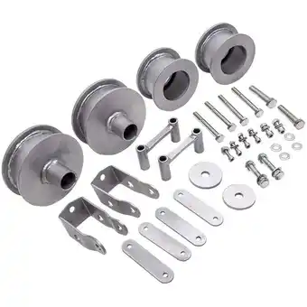 ManoMano Kit de levage Lift Kit Spacers 2.5''+2'' pour Jeep Wrangler JK 2007-2018 35 Max Angebot