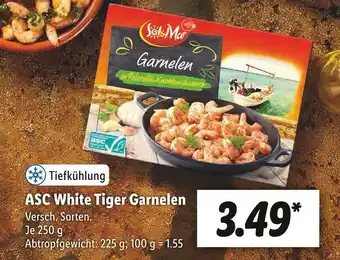 Lidl Sol & mar asc white tiger garnelen Angebot