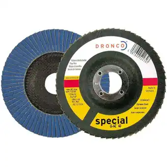 ManoMano Dronco G-AZ-115/6-P-Zirkon-Schleibscheibe (pralle Base) G-AZ, 115 mm, Getreide 60 Angebot