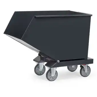 ManoMano Muldenkipper 800l Volumen 800 kg Tragkraft, Grey Edition - Fetra Angebot