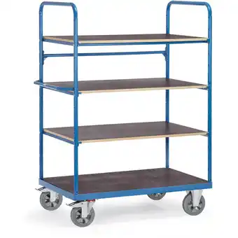 ManoMano Super-MultiVario-Transporter Etagenwagen mit 4 Etagen Höhe 1817mm 1000x700 mm - Fetra Angebot