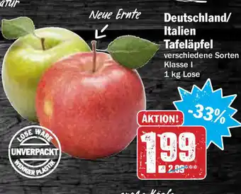 Hit Deutschland/Italien Tafeläpfel 1kg Angebot