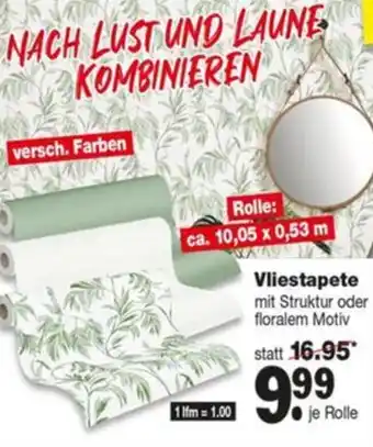 Repo Markt Vliestapete Angebot