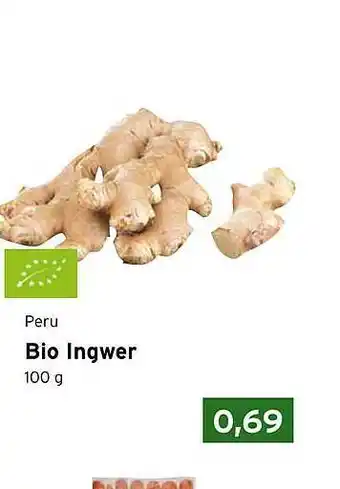 CAP Markt Bio Ingwer Angebot