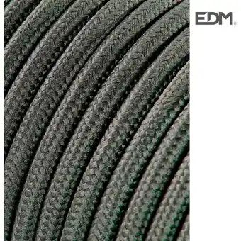 ManoMano EDM - cable cordon tubulaire 2x0,75mm C63 gris oscuro 25m Angebot