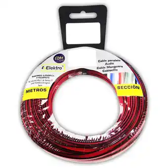 ManoMano EDM - E3/28010 Carrete Paralelo 2X1,5Mm Rojo/Negro - 25Mts Angebot