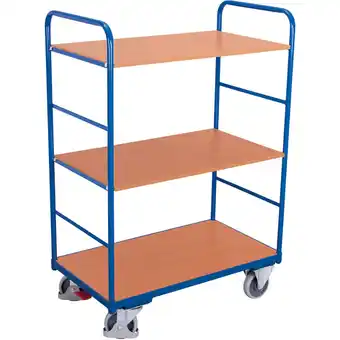 ManoMano Etagenwagen, hoch mit 3 Ladeflächen 1000x700mm - Variofit Angebot