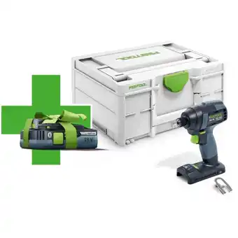 ManoMano Akku-Schlagschrauber tid 18 Basic mit 1x 4,0 Ah Akku im Systainer - Festool Angebot