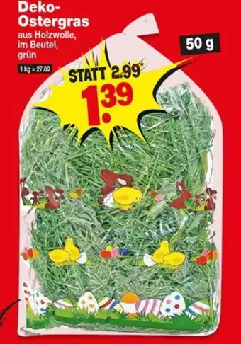 Repo Markt Deko- Ostergras 1kg Angebot