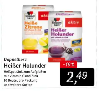 KONSUM Doppelherz Heißer Holunder Angebot