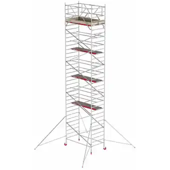 ManoMano Aluminium Fahrgerüst rs tower 42 - 1.35 x 2.45 m Arbeitshöhe bis 11,2m - Altrex Angebot