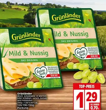 Elli Markt Grünländer 120/130/150g Angebot