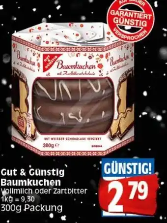 Elli Markt Gut & Günstig Baumkuchen 300g Angebot