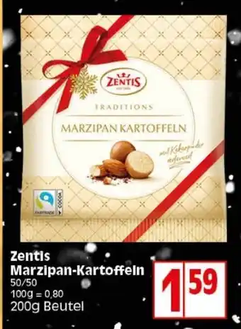 Elli Markt Zentis Marzipan Katoffeln 200g Beutel Angebot