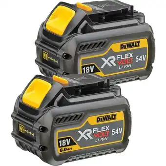 ManoMano DeWALT Akku-Starter-Set DCB546T2-XJ 54V FlexVolt 6Ah Angebot