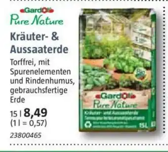 Bauhaus GardOl Kräuter- & Aussaaterde 15L Angebot