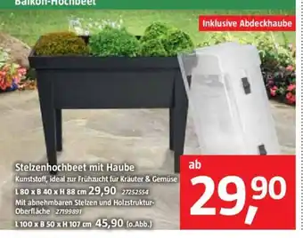 Bauhaus Stelzenhochbeet mit Haube Angebot