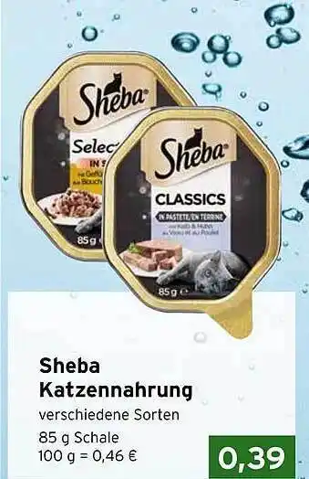 CAP Markt Sheba Katzennahrung Angebot