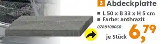 Globus Baumarkt PRIMASTER Gartenmauer Abdeckplatte Angebot