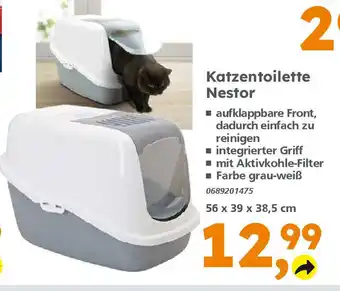 Globus Baumarkt Katzentoilette Nestor Angebot