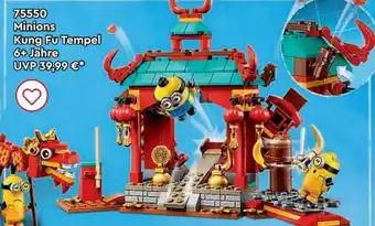 Lego 75550 Minions Kung Fu Tempel Angebot