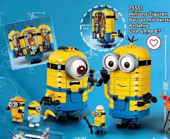 Lego 75551 Minions Figuren Bauset mit Versteck Angebot