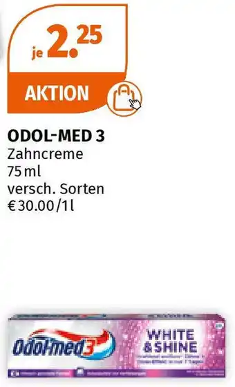 Müller ODOL-MED 3 Zahncreme 75ml Angebot