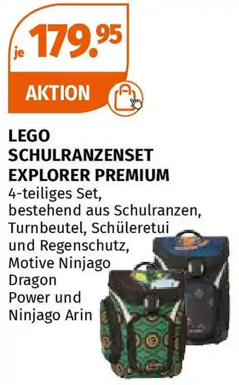 Müller LEGO SCHULRANZENSET EXPLORER PREMIUM Angebot