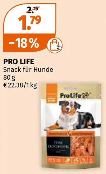 Müller PRO LIFE Snack für Hunde 80 g Angebot