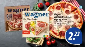 Nah & Frisch Wagner Die Backfrische oder Big City Pizza 320-445g Angebot