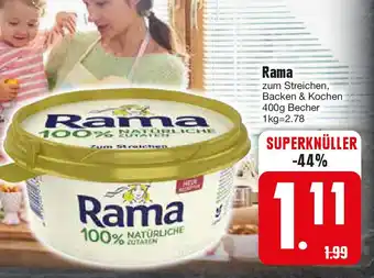 Edeka Rama 400 g Becher Angebot