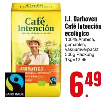 Edeka J.J. Darboven Café Intención ecológico 500 g Packung Angebot