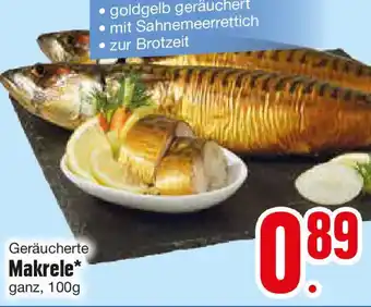 Edeka Geräucherte Makrele 100g Angebot