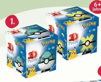 Rossmann Pokémon 3D Puzzle-Ball Angebot